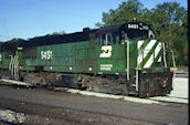 BN U28B 5451 (08.05.1980, Omaha, NE)