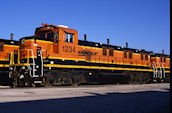 BNSF 3GS21B 1234 (23.11.2009, Ft. Worth, TX)