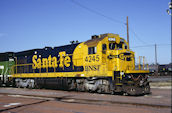 BNSF B23-7 4245 (03.09.2000, Amarillo, TX)