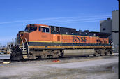 BNSF C44-9W 1001 (20.09.2011, Galesburg, IL)