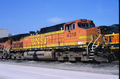 BNSF C44-9W 4318 (05.07.2009, Galesburg, IL)