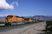 BNSF C44-9W 4341 (27.03.1999, Mojave, CA)