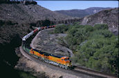 BNSF C44-9W 4360 (08.05.1999, Crozier Canyon, AZ)