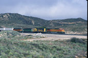 BNSF C44-9W 4398 (26.04.2003, Cajon Pass, CA)