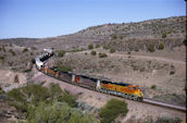 BNSF C44-9W 4406 (10.06.1999, Crozier Canyon, AZ)