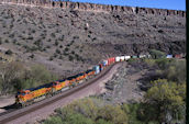 BNSF C44-9W 4497 (10.04.2008, Crozier Canyon, AZ)