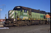 BNSF GP15-1 1492 (12.02.2011, Haslet, TX)