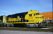 BNSF GP30r 2430 (23.11.2001, San Bernardino, CA)