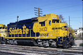 BNSF GP30r 2432 (26.11.1998, Victorville, CA)