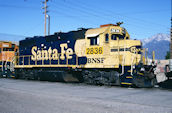 BNSF GP39-2r 2836 (18.01.2003, Fontana, CA)