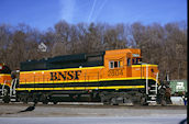BNSF GP39M 2804 (16.02.2002, Omaha, NE)