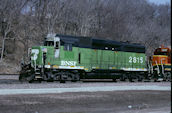 BNSF GP39M 2815 (05.04.2008, Omaha, NE)