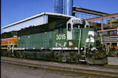 BNSF GP40M 3015 (11.11.2002, Barstow, CA)