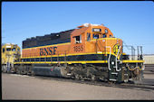 BNSF SD40-2 1855 (16.10.2009, Barstow, CA)
