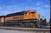 BNSF SD40-2 1965 (03.07.2010, Galesburg, IL)