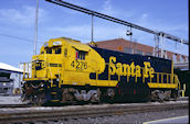 BNSF SF30B 4276 (20.08.2001, Kansas City, KS)