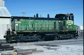 BNSF SW1500 3418 (14.10.2003, Kansas City, MO)