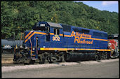 BPRR GP40  302 (08.2020, Punxsutawney, PA)