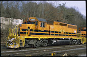 BPRR SD40-2 3323 (02.2020, Punxsutawney, PA)