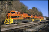 BPRR SD60I 3884 (11.2020, Punxsutawney, PA)