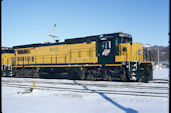 CNW C40-8 8550 (01.01.1995, Council Bluffs, IA)