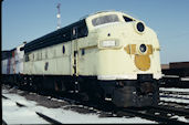 CNW F7A  423 (14.03.1993, Melrose Park, IL)