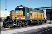 CNW GP7r 4280 (23.06.1991, Escanaba, MI)