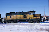 CNW GP7r 4332 (13.01.1985, Madison, WI)