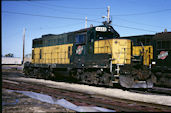 CNW GP7r 4489 (01.11.1983, Appleton, WI)