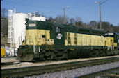 CNW SD18-CNW 6625 (25.04.1995, St. Paul, MN)