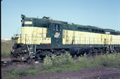 CNW SD18-CNW 6635 (04.08.1992, Escanaba, MI)