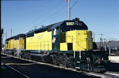 CNW SD40-2 6807 (17.02.1987, Minneapolis, MN)