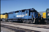 CNW SD45 6549 (06.04.1990, Oelwein, IA)