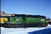 CNW SD45 6576 (04.01.1985, Minneapolis, MN)