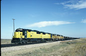 CNW SD60 8003 (21.09.1988, W. Bill, WY)