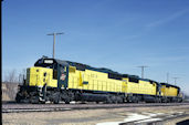 CNW SD60 8019 (03.03.1987, St.James, MN)