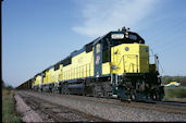 CNW SD60 8037 (04.10.1987, Newport, MN)