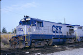 CSXT B30-7 5549 (10.05.1992, Richmond, VA)