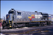 CSXT B36-7 5864 (24.02.1988, Jacksonville, FL)