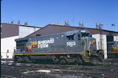 CSXT B36-7 5903 (26.02.1988, Richmond, VA)