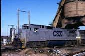 CSXT C40-8 7529 (24.11.1989, Richmond, VA)