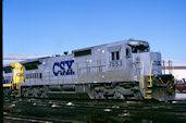 CSXT C40-8 7553 (26.01.1991, Richmond, VA)