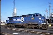 CSXT C40-8W 7336 (30.12.2001, Newark, NJ)