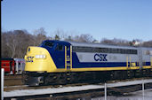 CSXT F7A  116 (01.03.1992, Brunswick, MD)