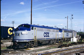 CSXT FP7  118 (10.06.1988, Plymouth, MI)