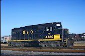 CSXT GP30 4120 (13.11.1988, Richmond, VA)