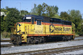 CSXT GP30m 4248 (29.09.1991, Richmond, VA)