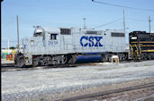 CSXT GP38-2 2614 (18.07.1993, Lakeland, FL)