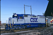 CSXT GP38 2052 (28.03.1988, Richmond, VA)