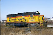 CSXT GP38 2090 (28.02.1993, Annapolis Jct., MD)